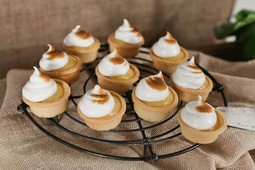 Lime Curd Tarts With Toasted Meringue The Adelaide Review