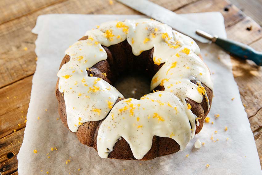 Spiced Pumpkin and Polenta Cake