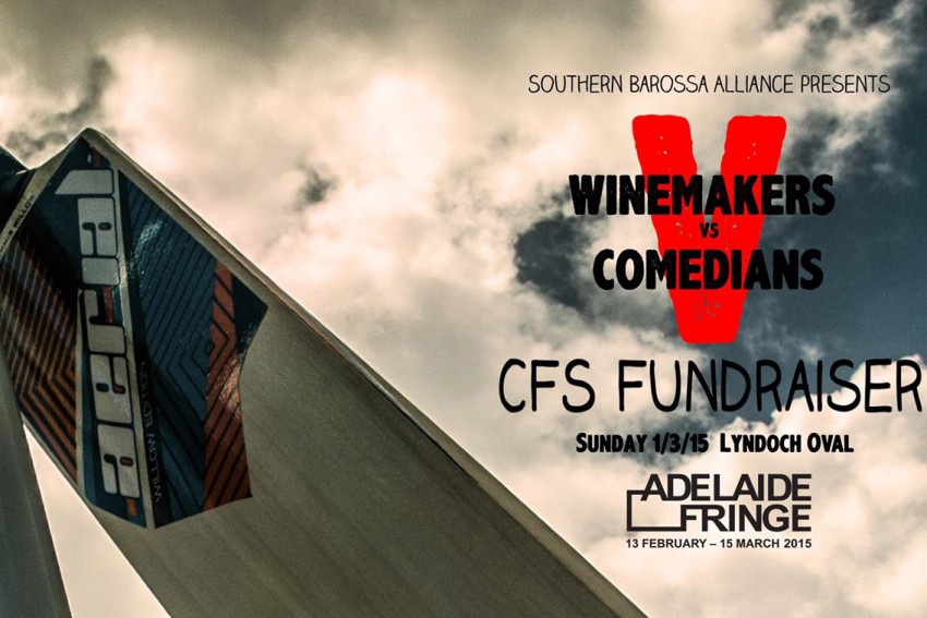 Winemakers and comedians don whites for CFS fundraiser