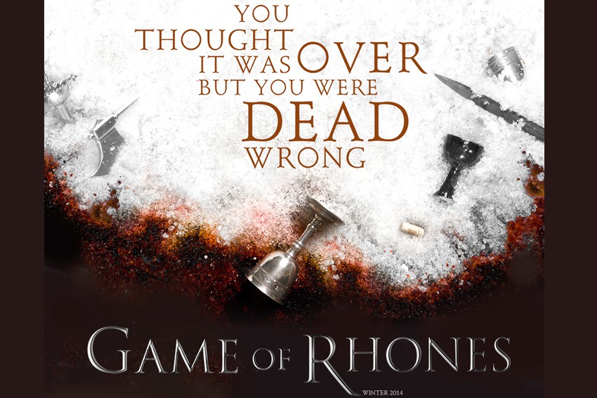 Game Of Rhones: Wine is Coming