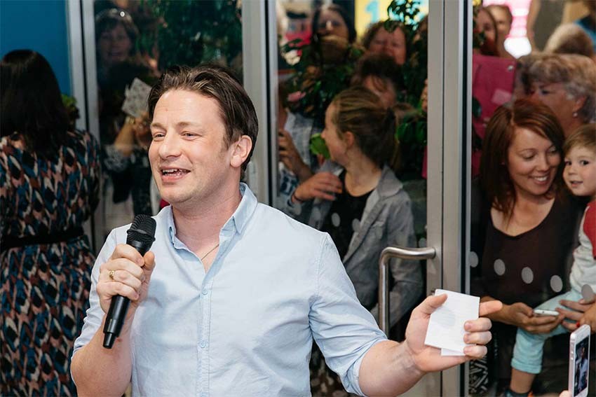 The day Jamie Oliver visited Noarlunga