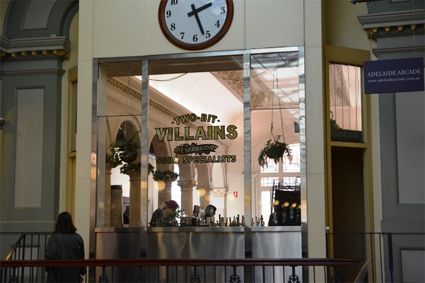 Two-Bit Villains: ballroom restaurant with a view