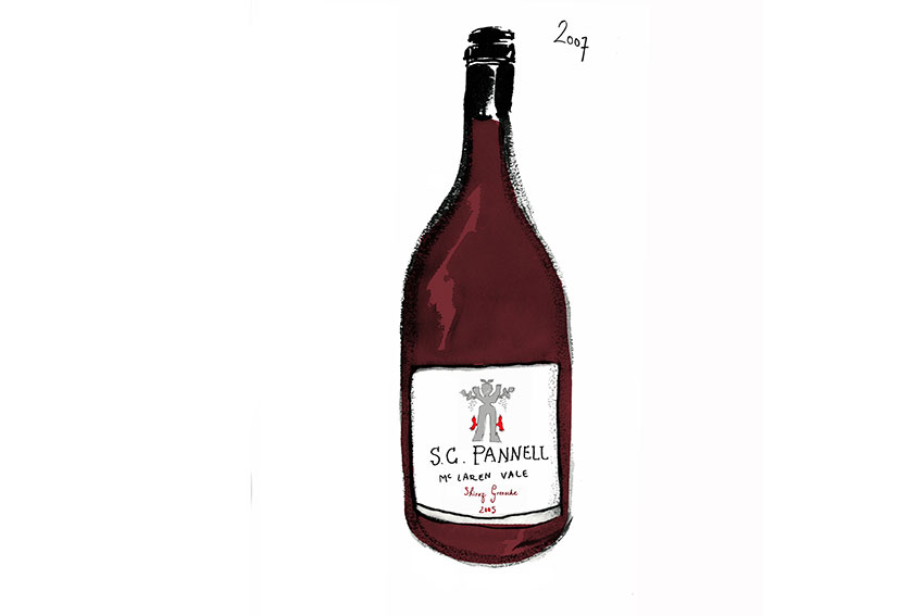 Illustrations: Hot 100 Wines SA - Past Winners