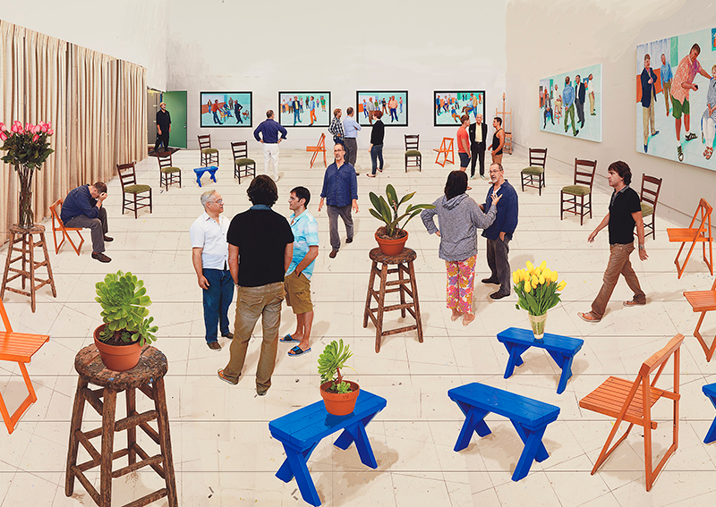 Enjoying David Hockney, the Whizz Kid