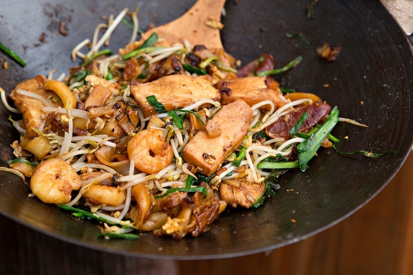Char Kway Teow Wok-Fried Rice Noodles Recipe