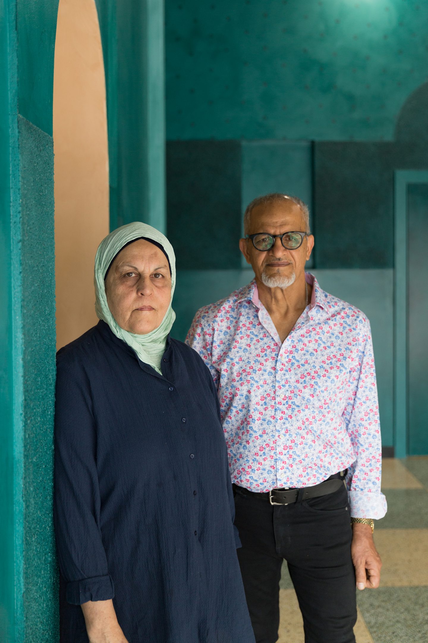 Zelmai and Farida Ayub at Parwana Afghan Kitchen