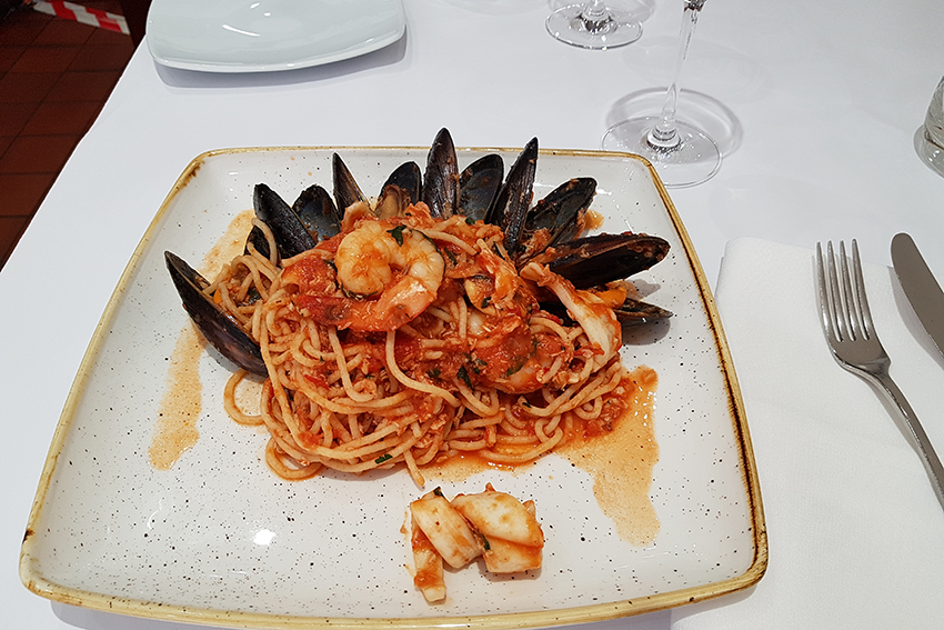 Spaghetti Tutto Mare from Rigoni's