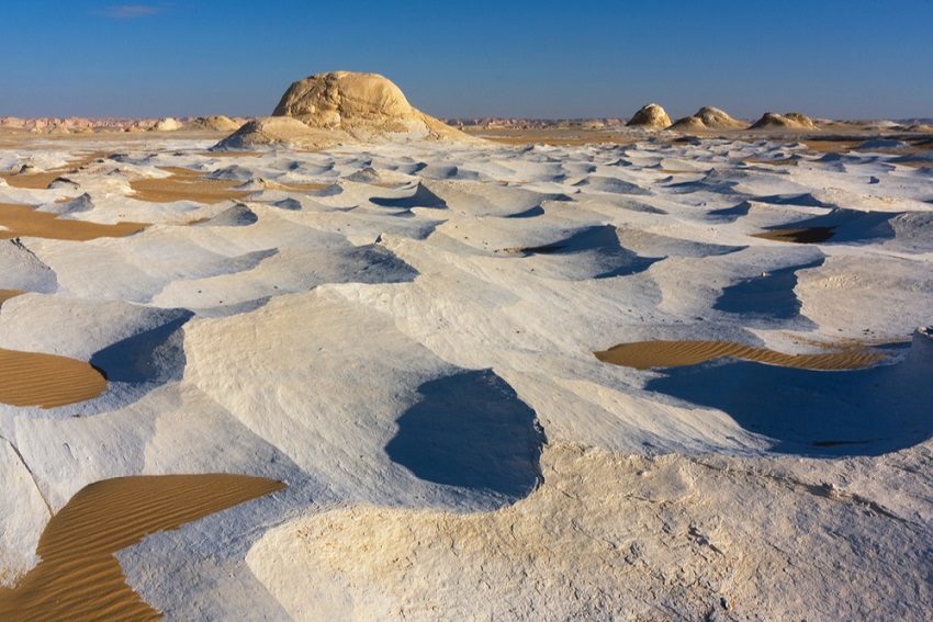 Winding through Egypt's White Desert