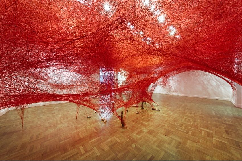 Chiharu Shiota's breaking point