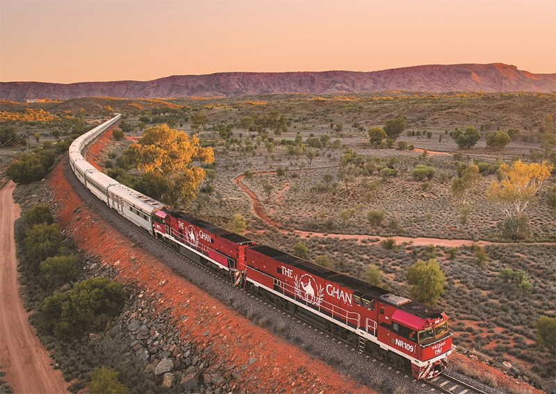 Discovering the joys of slow travel onboard The Ghan
