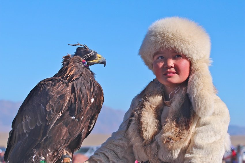In the footsteps of the Eagle Huntress