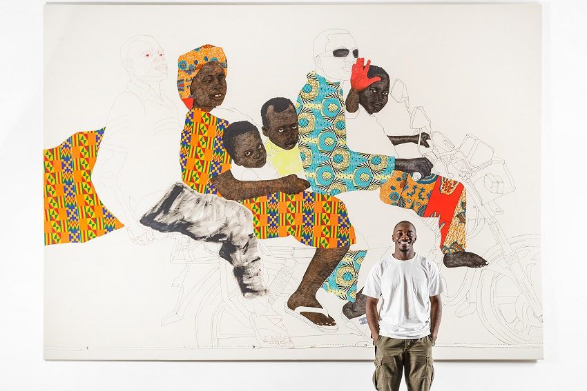 Ramsay Art Prize finalist Pierre Mukeba named the people's favourite