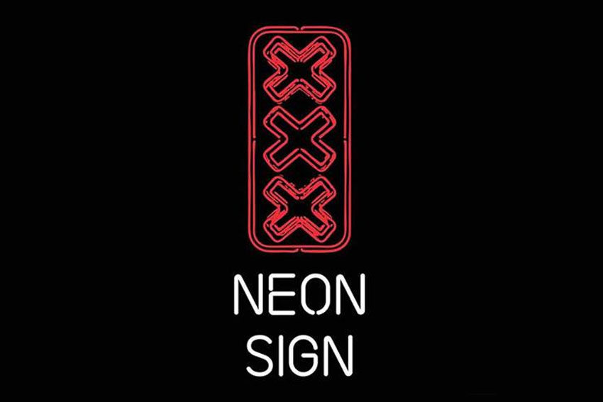 XXX Neon Sign