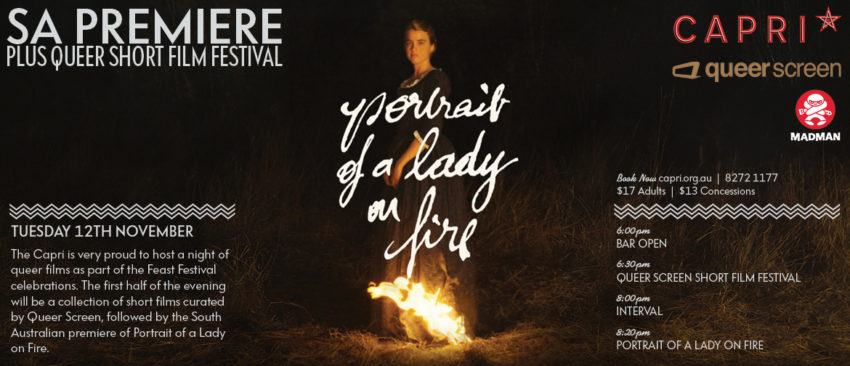 A Premiere Portrait Of A Lady On Fire Plus Queer Short Film Festival