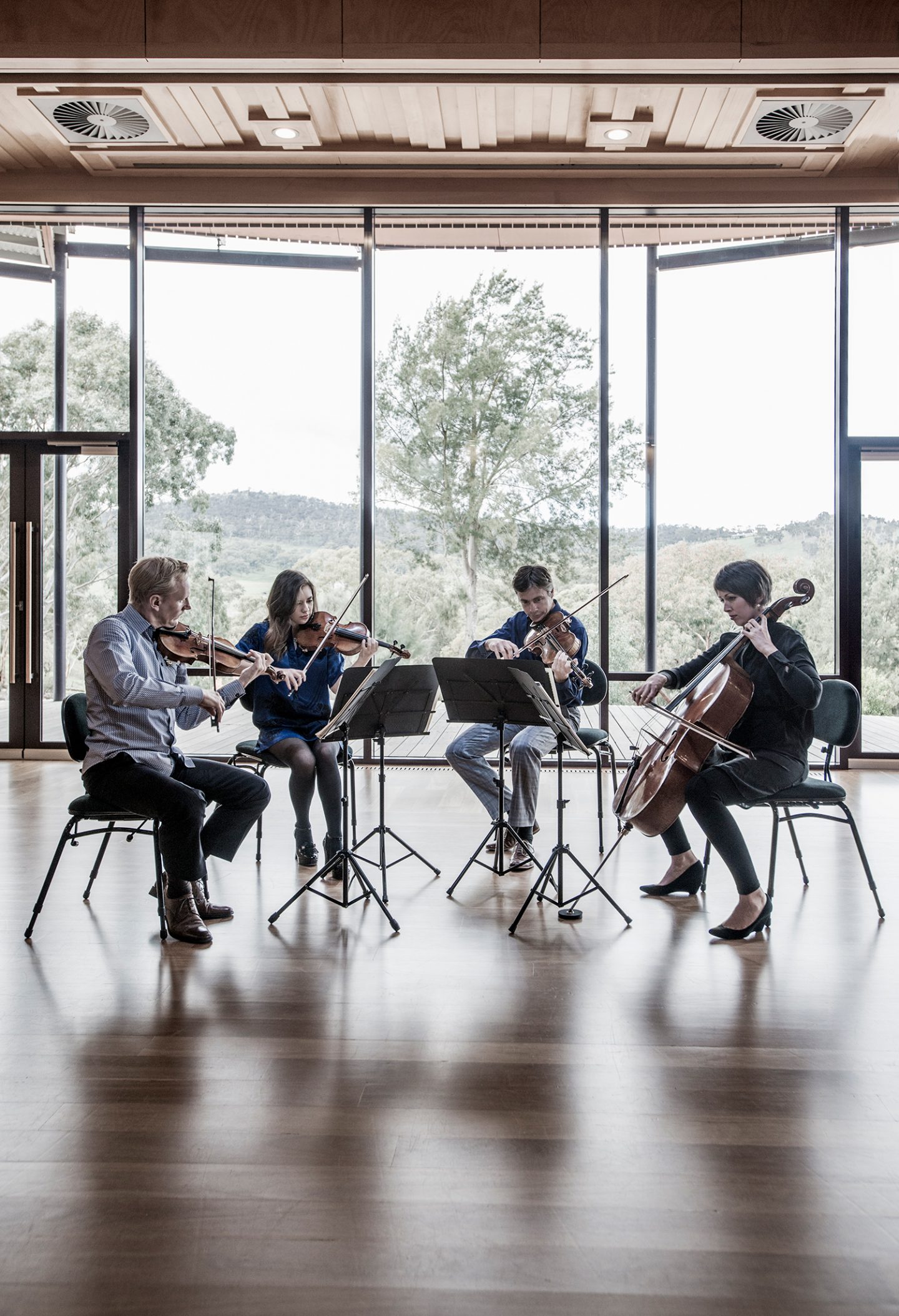 Australian String Quartet at Ngeringa Cultural Centre