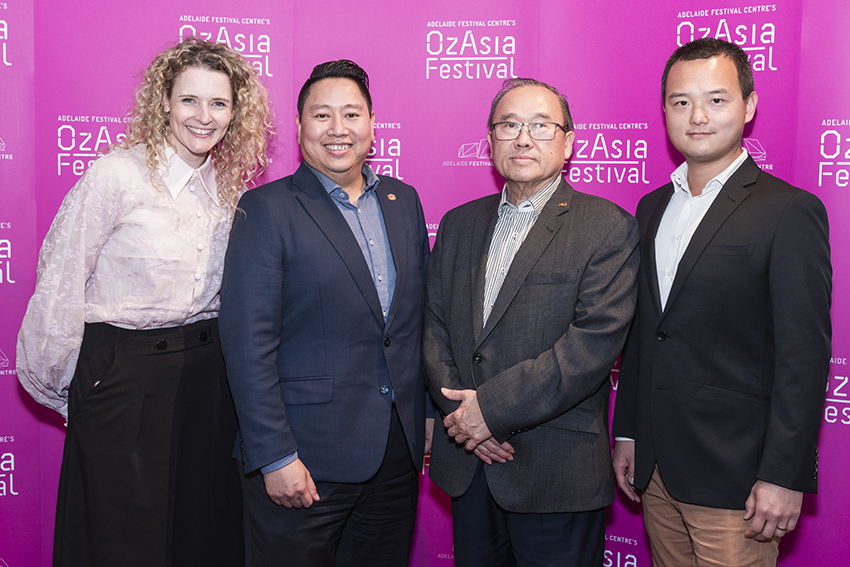 OzAsia Fesitval 2019 opening night photos:Beth Shimmin, Alex Kitingan, George Chin and Cheng Chen