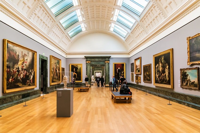 Tate Britain is one of the institutions on Procter's program