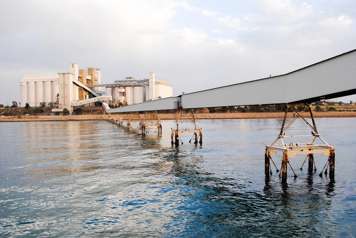 Grain terminal at Wallaroo