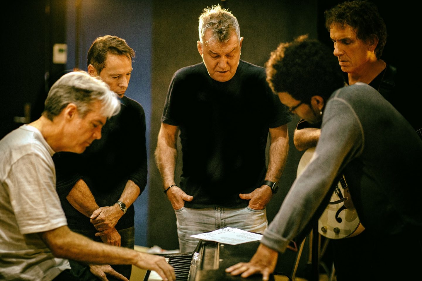 Cold Chisel: Don Walker, Phil Small, Jimmy Barnes, Ian Moss and Charley Drayton