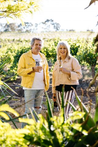 Richard Woods and Rasa Fabian of Shut the Gate Wines