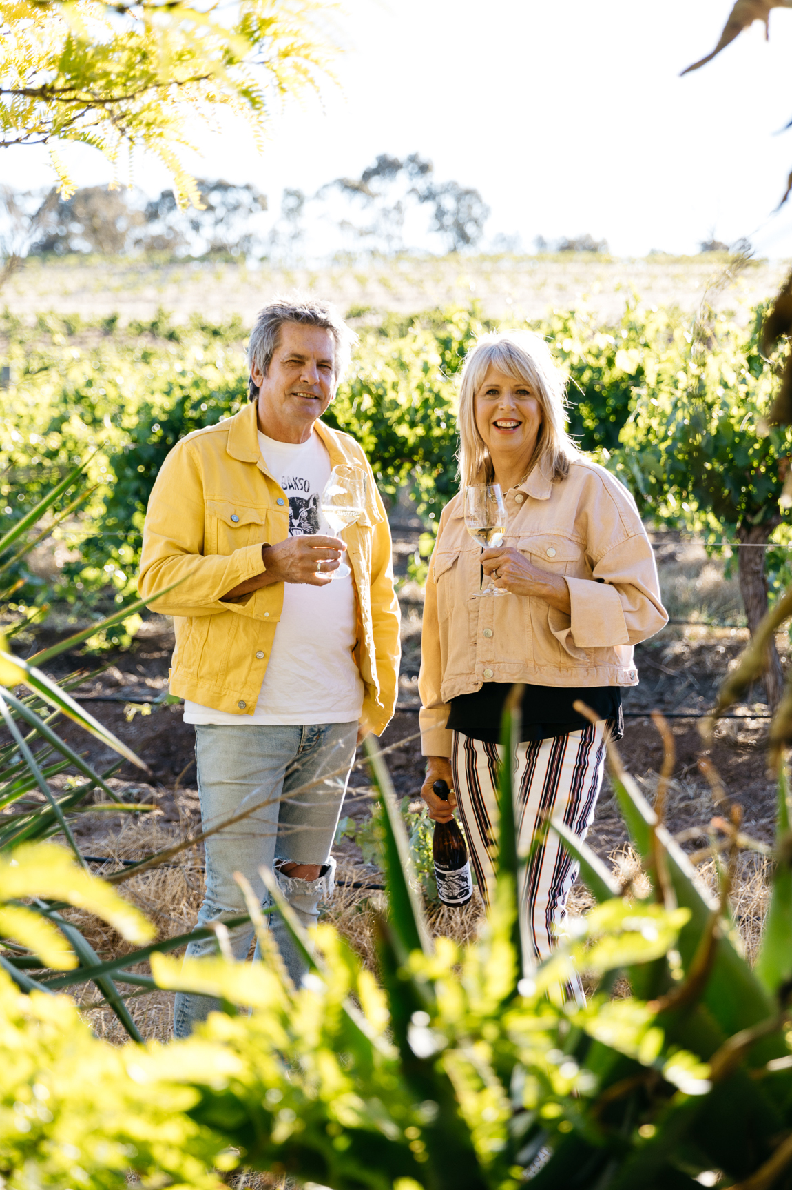 Richard Woods and Rasa Fabian of Shut the Gate Wines