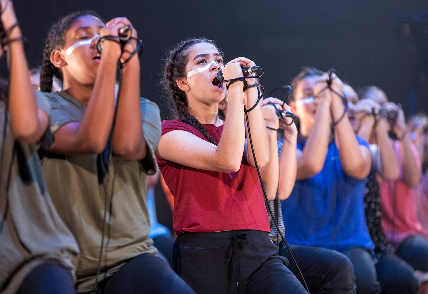 Marliya choir onstage