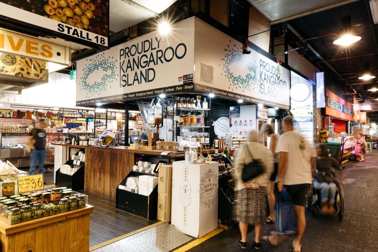 Proudly Kangaroo Island stall at Adelaide Central Market