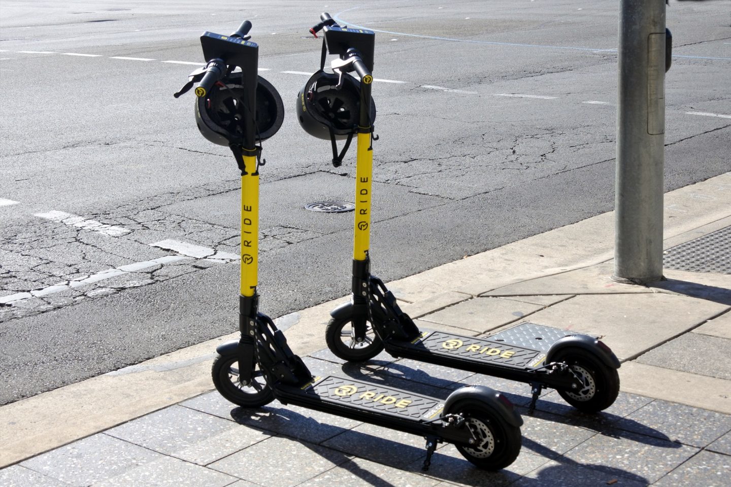 E-scooters, like those provided by Ride, are now a common sight on the streets of Adelaide