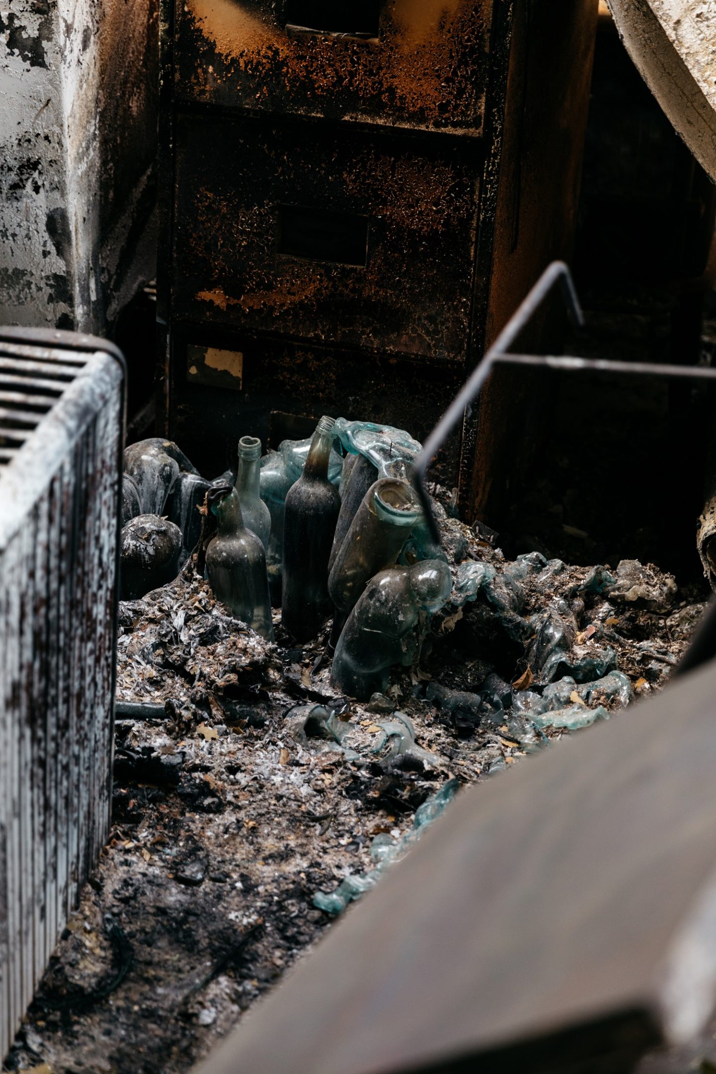 Tilbrook Estate was badly damaged in the 20 December Adelaide Hills bushfires