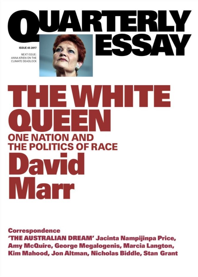book-review-white-queens-pauline-hanson-david-marr-adelaide-review