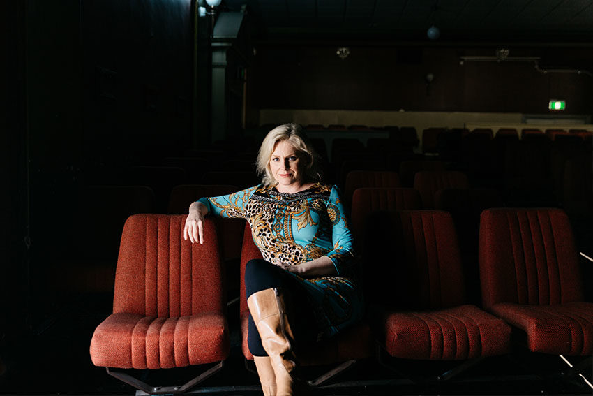 Helen Dallimore at the Royalty Theatre (Photo: Sia Duff)