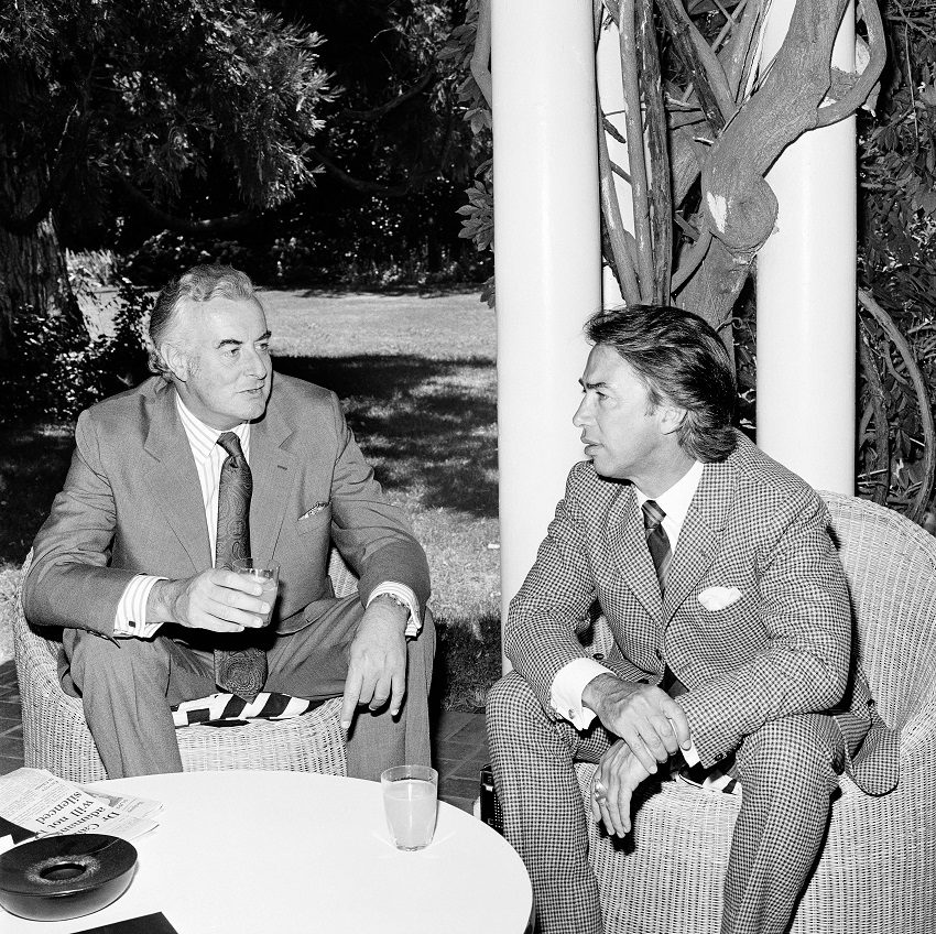 Gough Whitlam and Don Dunstan (Photo: National Library of Australia)