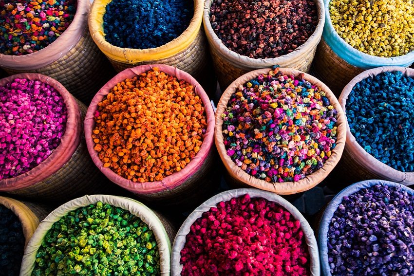 Spices sold in the souks of Marrakech (Photo: Shutterstock)