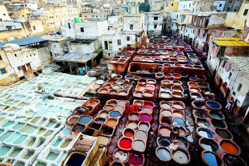 Historic tanneries of Fez (Photo: Shutterstock)